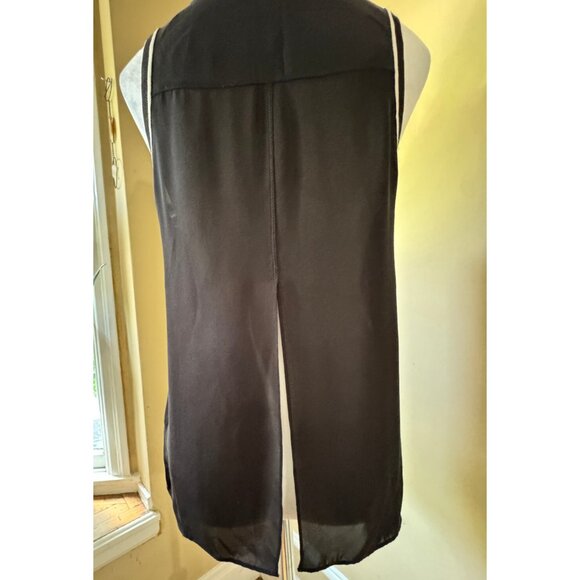 Rag & Bone Womens Sheer Navy Tank Top Nautical Size S Career Capsule Sailor Chic - Picture 11 of 16